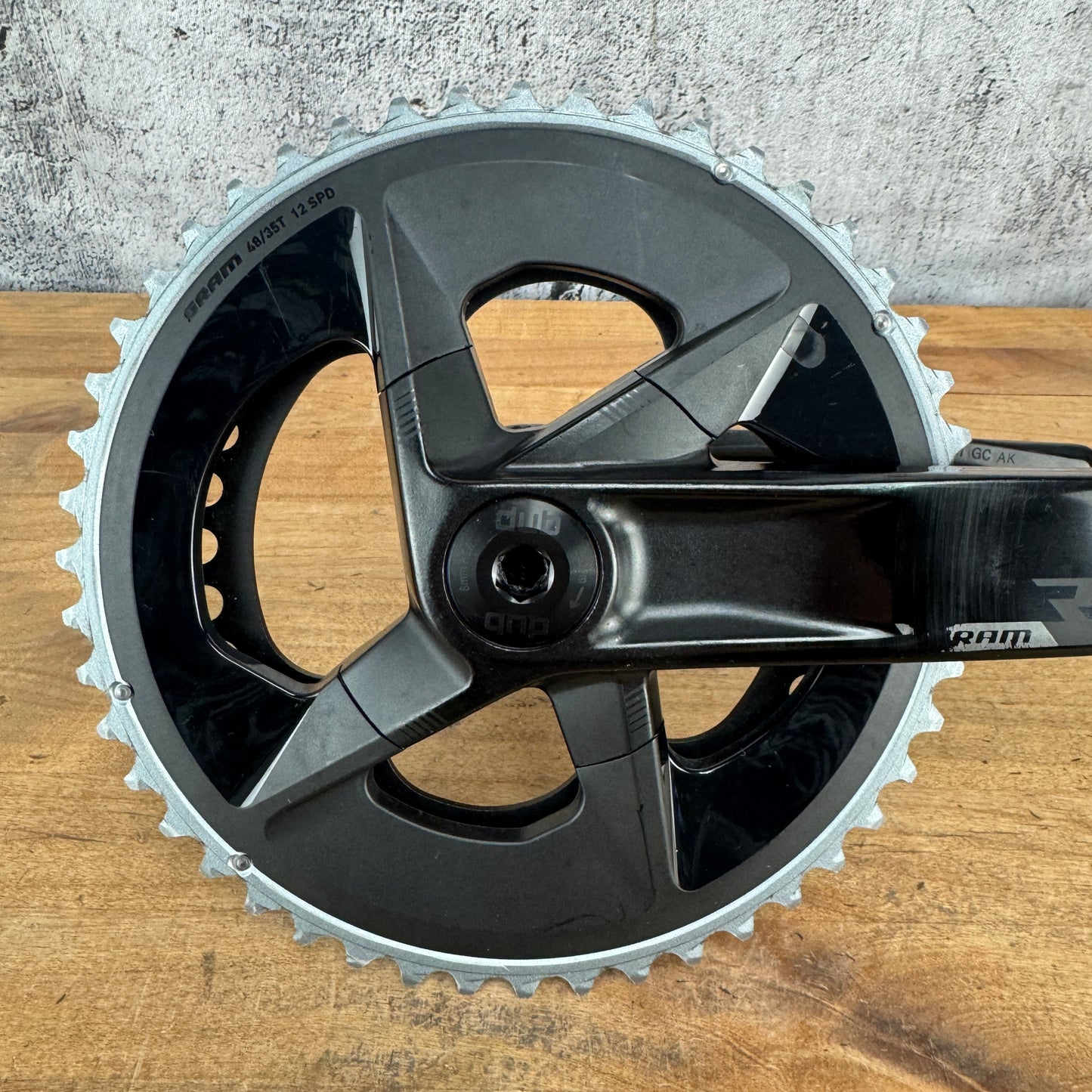 SRAM Rival AXS Quarq Left Side Power Meter 175mm 48/35t 12-Speed Bike Crankset