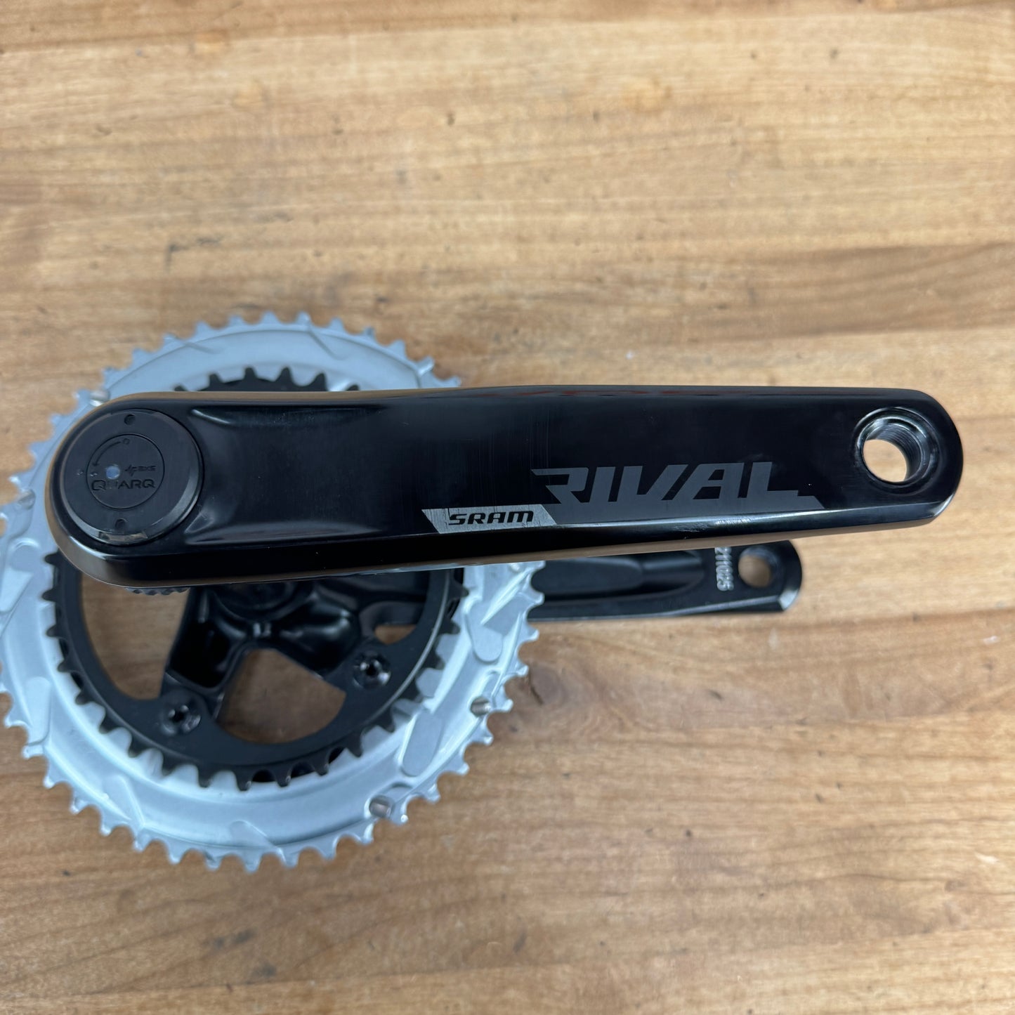 SRAM Rival AXS Quarq Left Side Power Meter 175mm 48/35t 12-Speed Bike Crankset