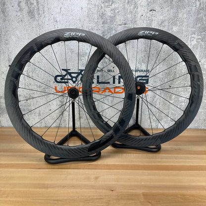 Low Mile! Zipp 454 NSW Carbon Tubeless Hookless Disc Wheelset 700c 1394g