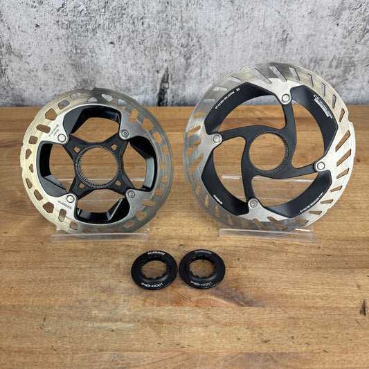Shimano Dura Ace RT-CL900 160/140mm Center Lock Disc Brake Bike Rotors 217g