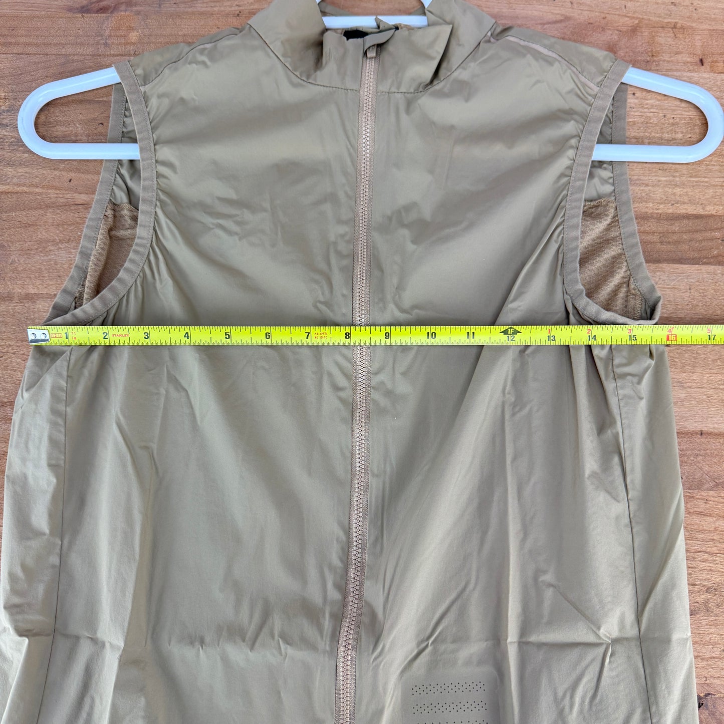 Worn Once! Rapha Pro Team Lightweight Gilet Men's Medium Khaki Cycling Vest