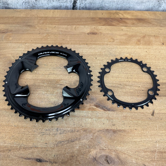 New! Shimano Dura-Ace FC-R9200 50/34t 12-Speed 110BCD Chainring Set MSRP $263