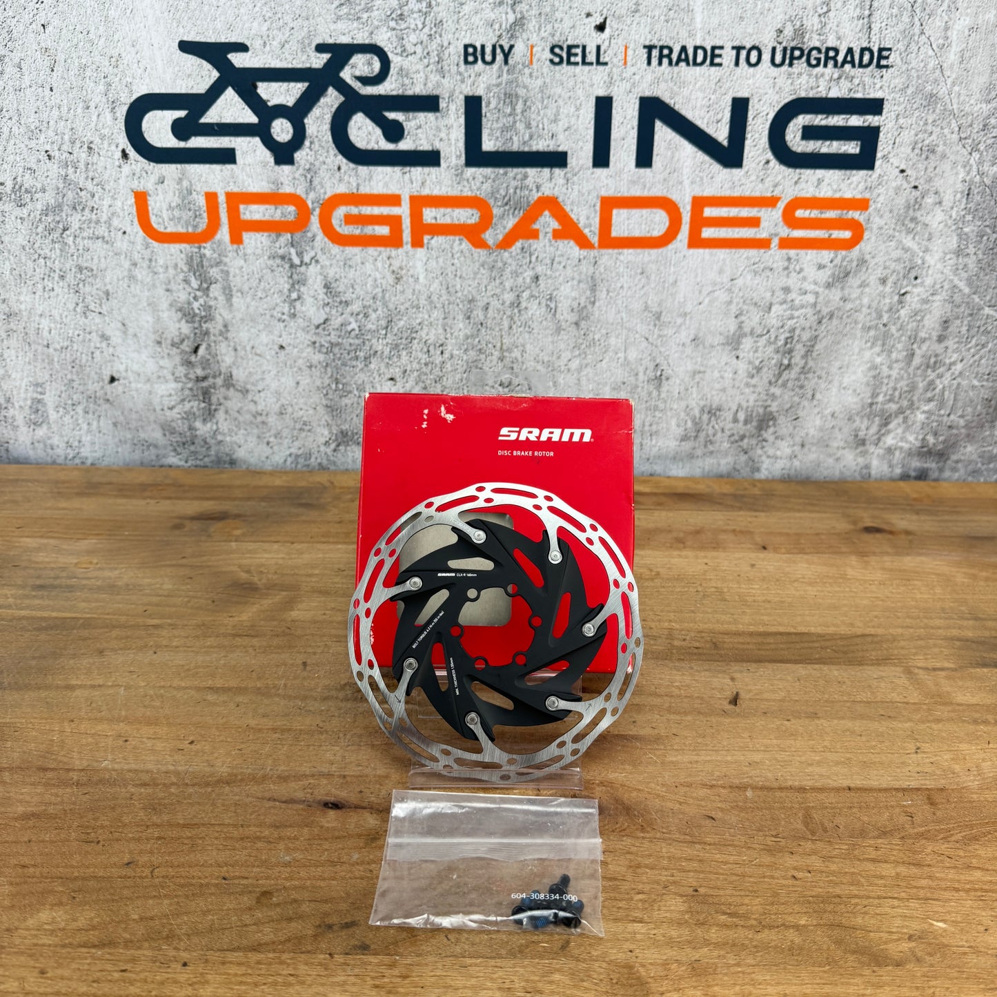 New! SRAM Centerline CLX-R 160mm 6-Bolt Disc Brake Rotor 117g