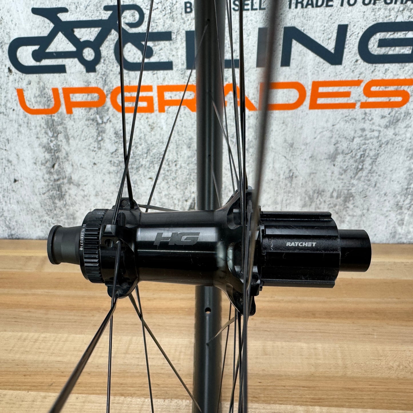 Low Mile! Cannondale Hollowgram R-SL 50 Carbon Tubeless Disc Wheelset 700c 1565g
