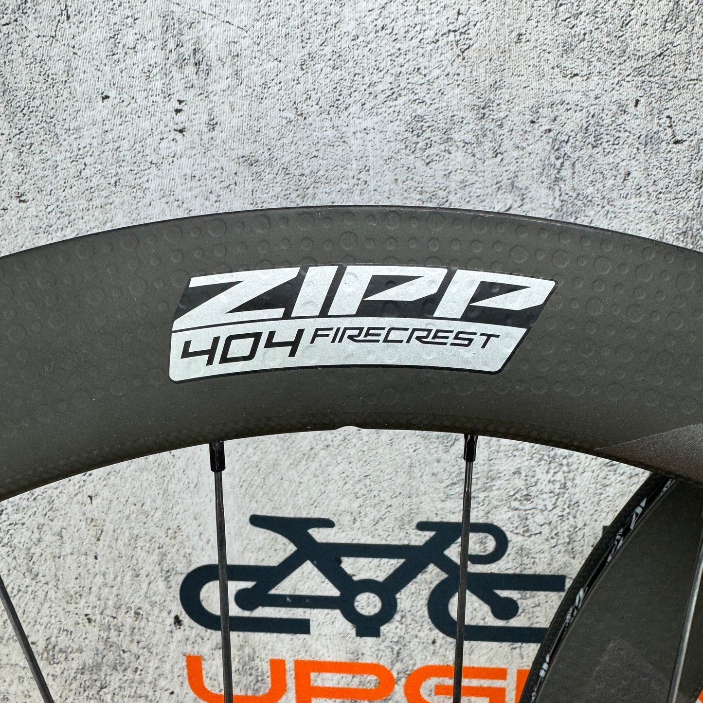 Ridden Once! Zipp Firecrest 404 ZR1 Carbon Tubeless Disc Wheelset 700c 1585g