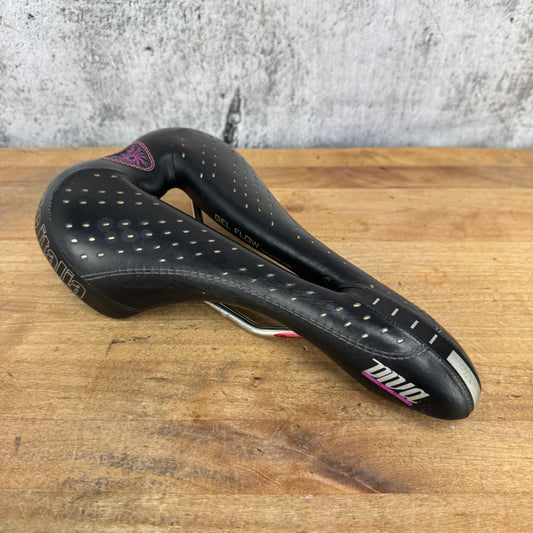 Selle Italia Diva Gel Superflow 152mm 7x7 Alloy Rails Women's Bike Saddle 260g