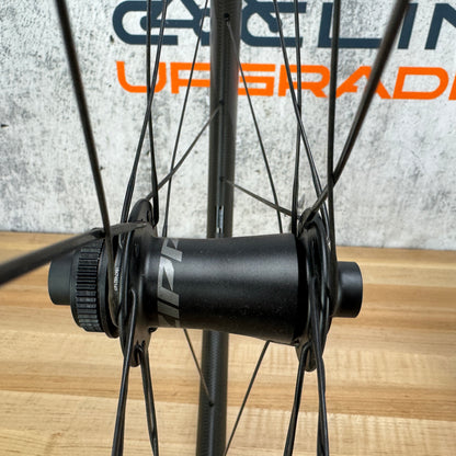 Ridden Once! Zipp Firecrest 404 ZR1 Carbon Tubeless Disc Wheelset 700c 1585g