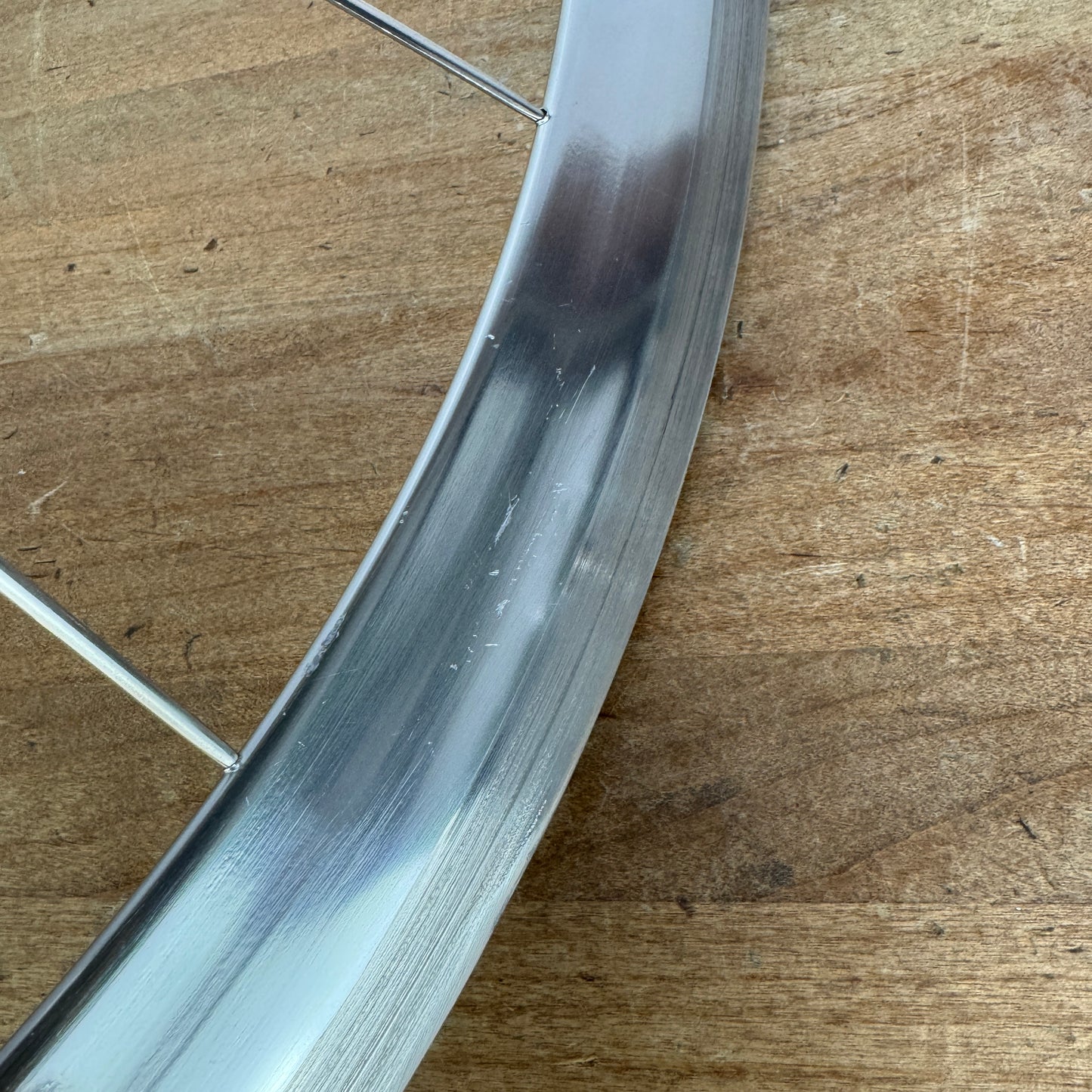 Campagnolo Shamal 90's Silver 40mm Alloy Aero Road Bike Wheelset QR 700c