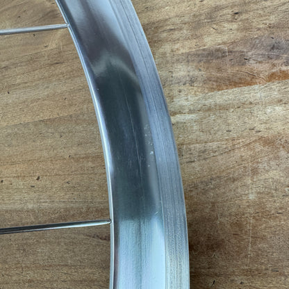 Campagnolo Shamal 90's Silver 40mm Alloy Aero Road Bike Wheelset QR 700c