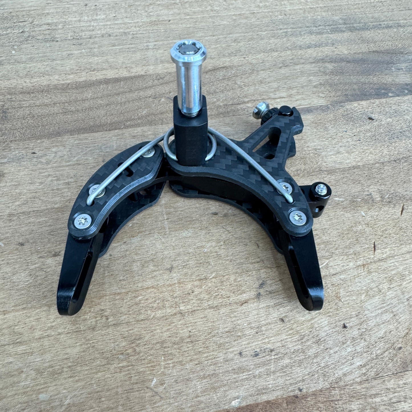 New! Ciamillo L8 Ultra Carbon Titanium Center-Mount Road Rim Brake Calipers 137g