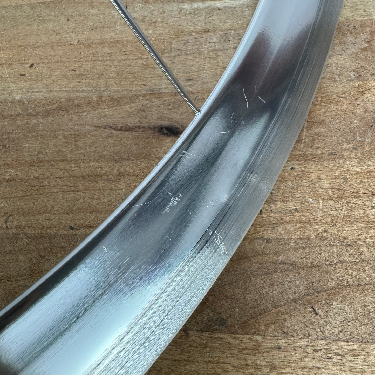 Campagnolo Shamal 90's Silver 40mm Alloy Aero Road Bike Wheelset QR 700c