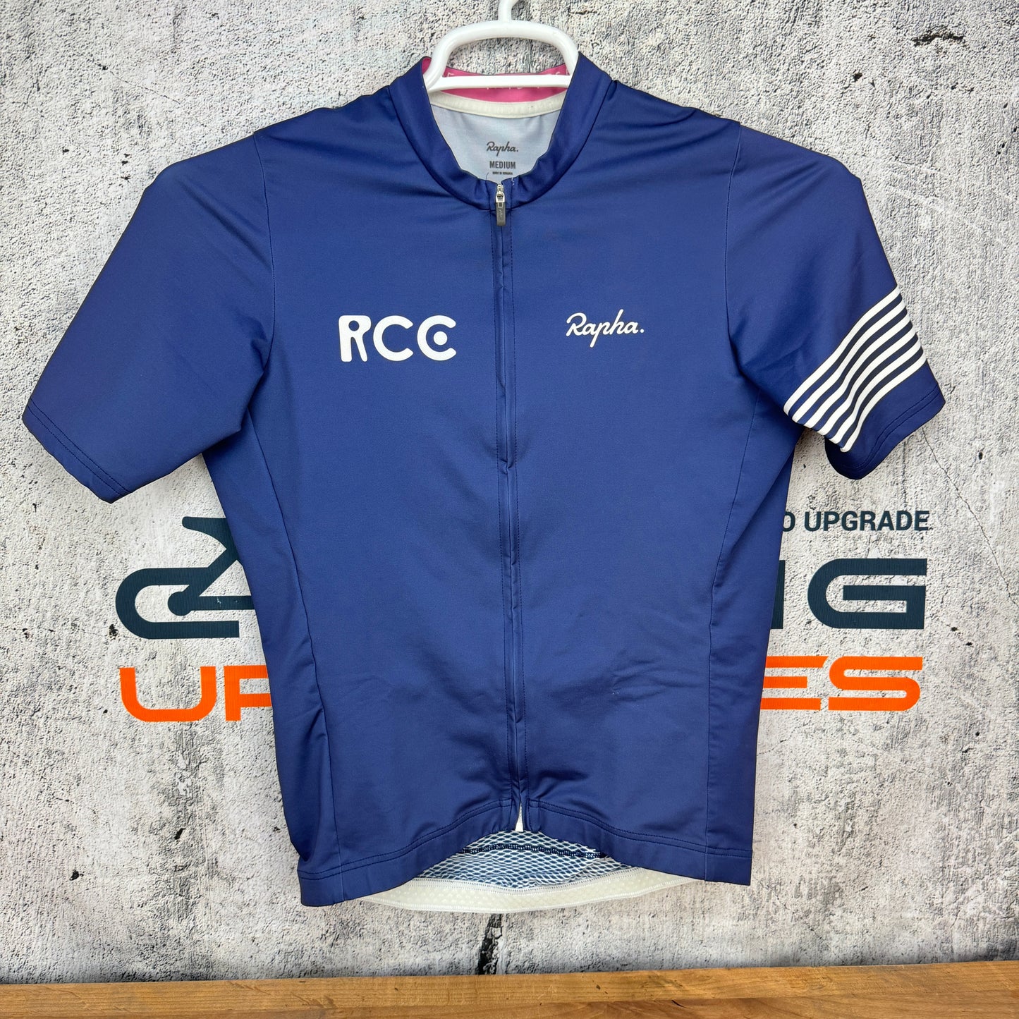 Light Wear Rapha Pro Team Midweight RCC Men's Medium Short Sleeve Cycling Jersey