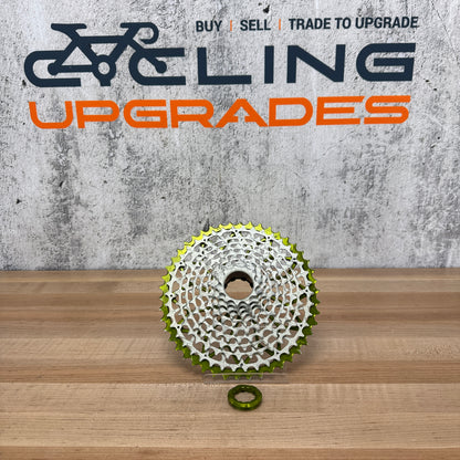 Garbaruk 11-Speed 11-46t HG Green "Typical Wear" Bike Cassette 305g