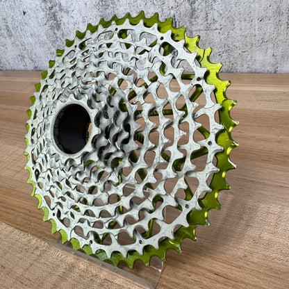 Garbaruk 11-Speed 11-46t HG Green "Typical Wear" Bike Cassette 305g