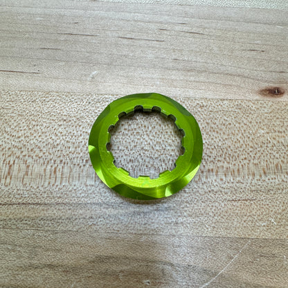 Garbaruk 11-Speed 11-46t HG Green "Typical Wear" Bike Cassette 305g