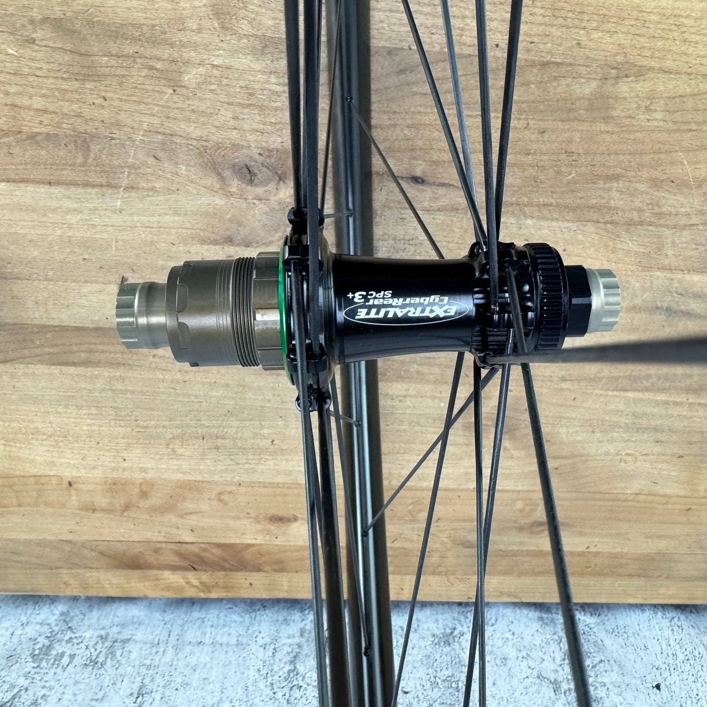 New! 827g! LightBicycle PSW AR25 Extralite Carbon Spokes Disc Brake Wheelset