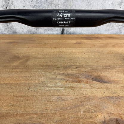 Enve Compact 44cm Carbon 31.8mm Round Drop Bar Handlebar 195g