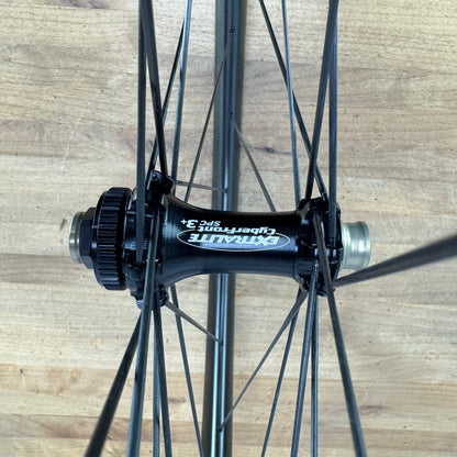 New! 827g! LightBicycle PSW AR25 Extralite Carbon Spokes Disc Brake Wheelset