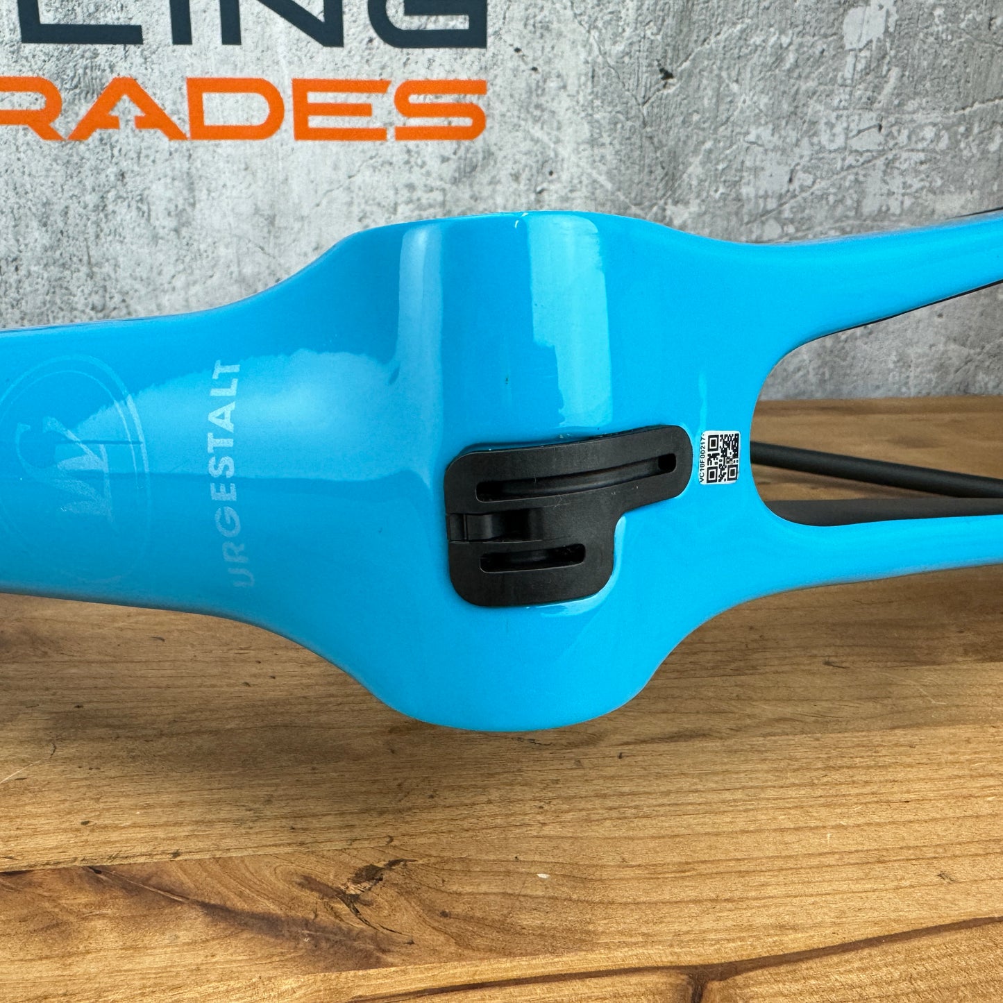 2020 Lightweight Urgestalt 54cm Rim Brake Carbon Blue Frameset 700c 1337g