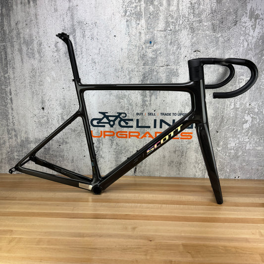 New! 2025 Scott Addict 10 61cm Carbon Disc Brake Frameset 700c w/ Creston IC SL