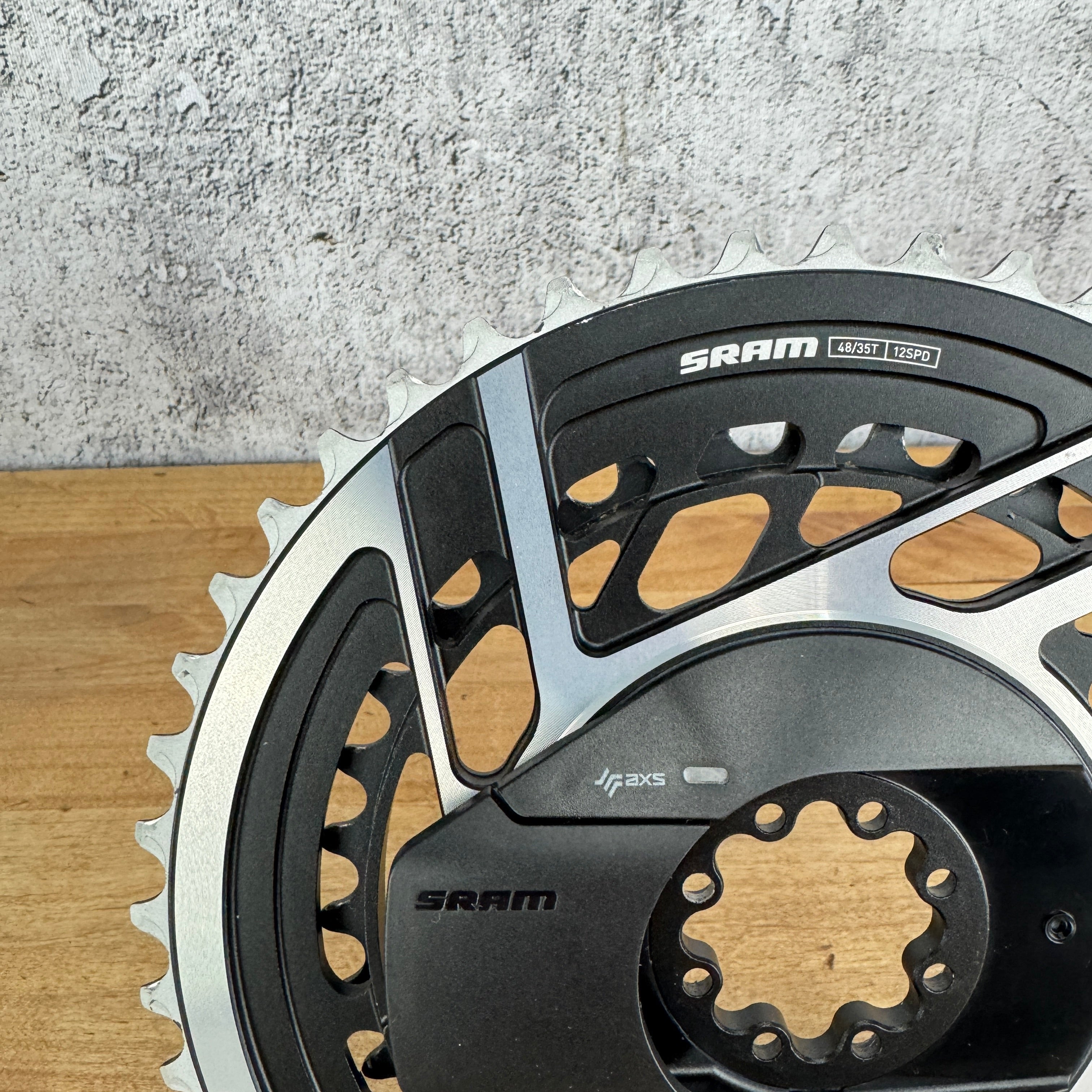 Low Mile! SRAM Red AXS E1 8-Bolt 48/35t 12-Speed Power Meter