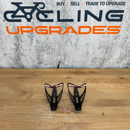 Pair Time Carbon Matrix Bike Water Bottle Cages 36g