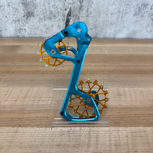 Garbaruk SRAM 11/12-speed Blue/Orange OSPW Derailleur Cage 67g