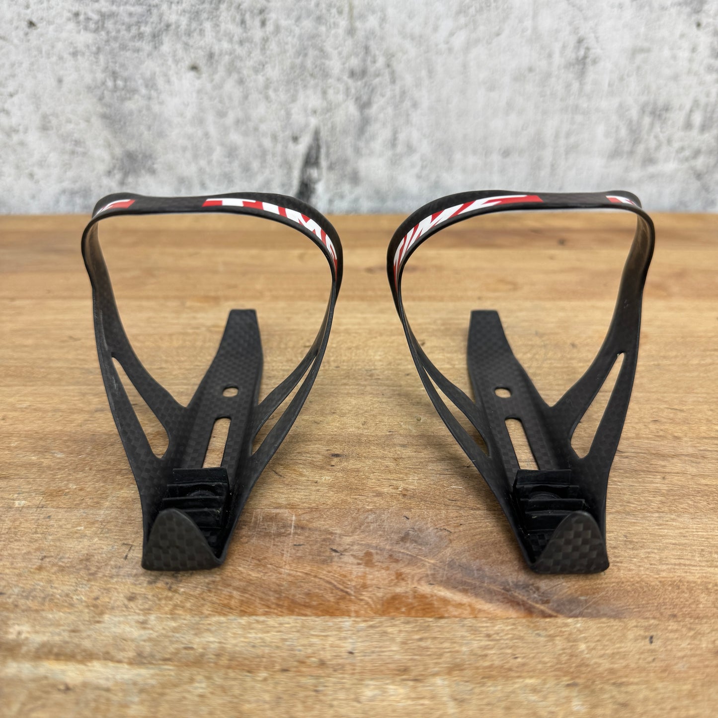 Pair Time Carbon Matrix Bike Water Bottle Cages 36g