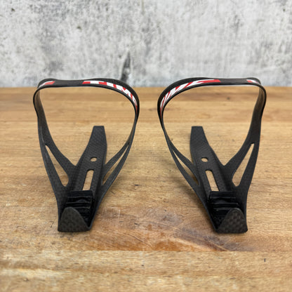 Pair Time Carbon Matrix Bike Water Bottle Cages 36g