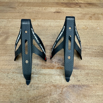 Pair Time Carbon Matrix Bike Water Bottle Cages 36g