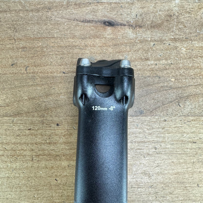 New! Pinarello Most Tiger Aero 120mm -8 Degree 31.8mm Alloy Black Stem 175g