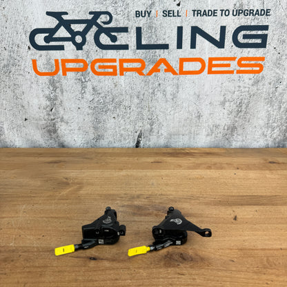 New Takeoff! Campagnolo Road Flat Mount 160F 160R Hydraulic Disc Caliper Set 214g