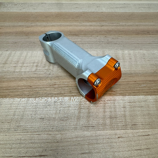 Paul Boxcar 90mm ±15º Silver/Orange 31.8mm x 1 1/8" Alloy Bike Stem 169g