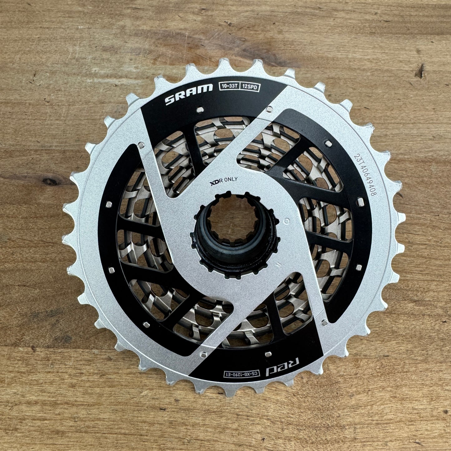Ridden Once! SRAM Red AXS XG-1290 E1 10-33t 12-Speed Bike Cassette 206g