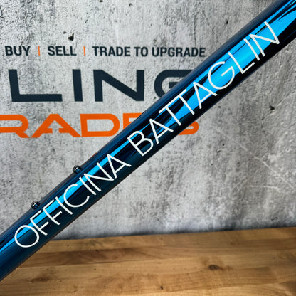Mint! 2020 Officina Battaglin Power + EVO 55cm Disc Brake Steel Frameset 700c