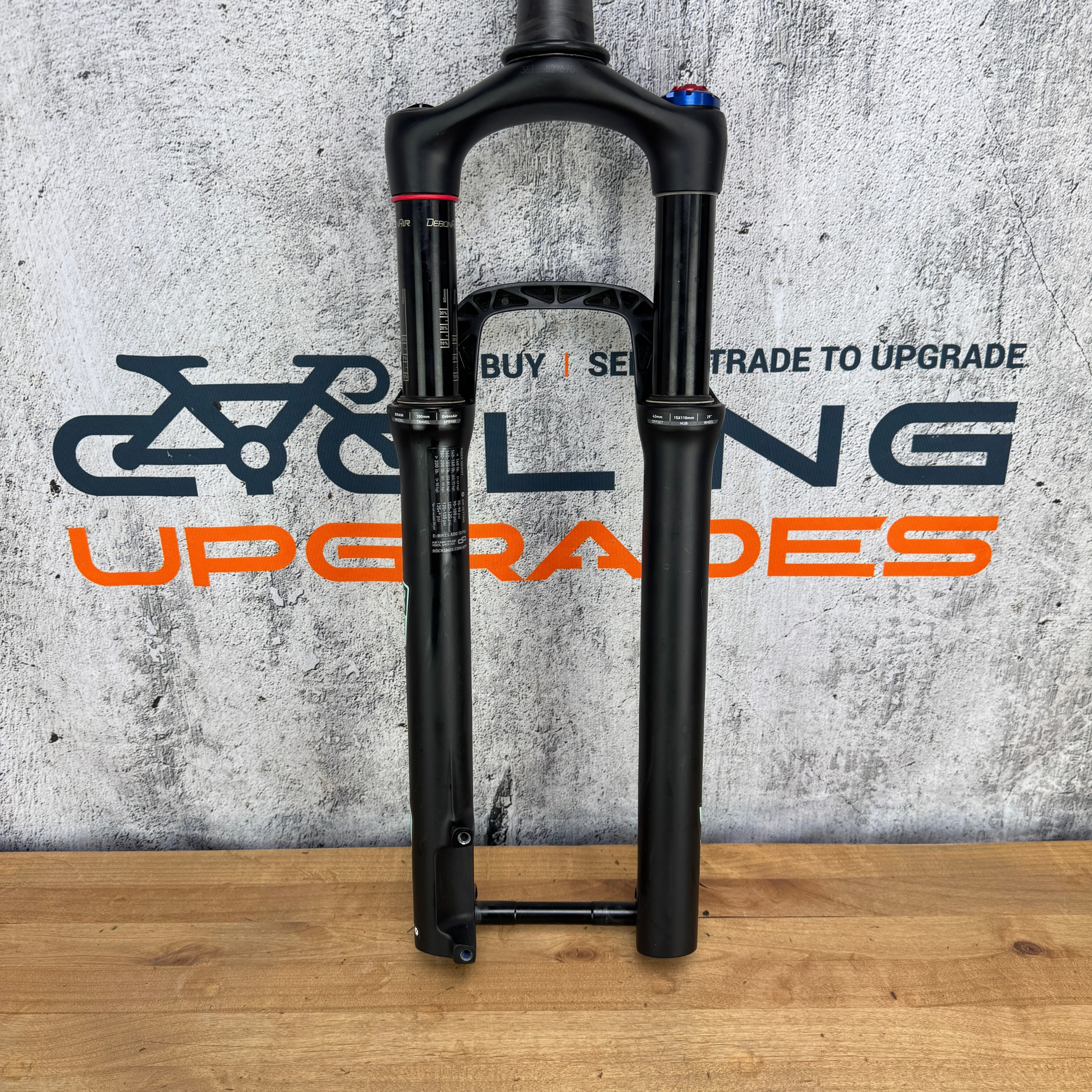 Rockshox SID World Cup Brain 100mm Travel 185mm Steerer