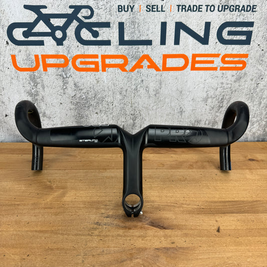 Shimano PRO Stealth Evo Carbon 120mm x 44cm Integrated Handlebar 1 1/8" 413g