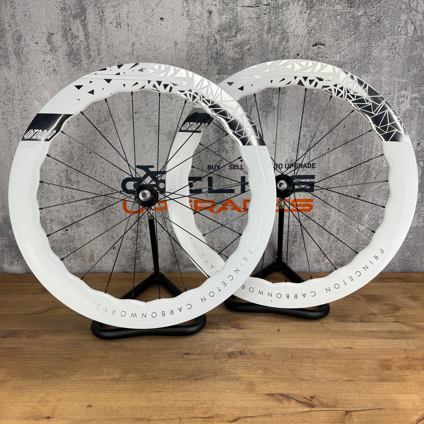 New! 2023 Princeton CarbonWorks Wake 6560 Strada LTD Carbon Disc Wheelset