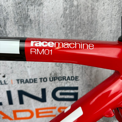 Mint! 2014 BMC RaceMachine RM01 Size 50 (53.5cm TT) Rim Brake Carbon Frameset 700c