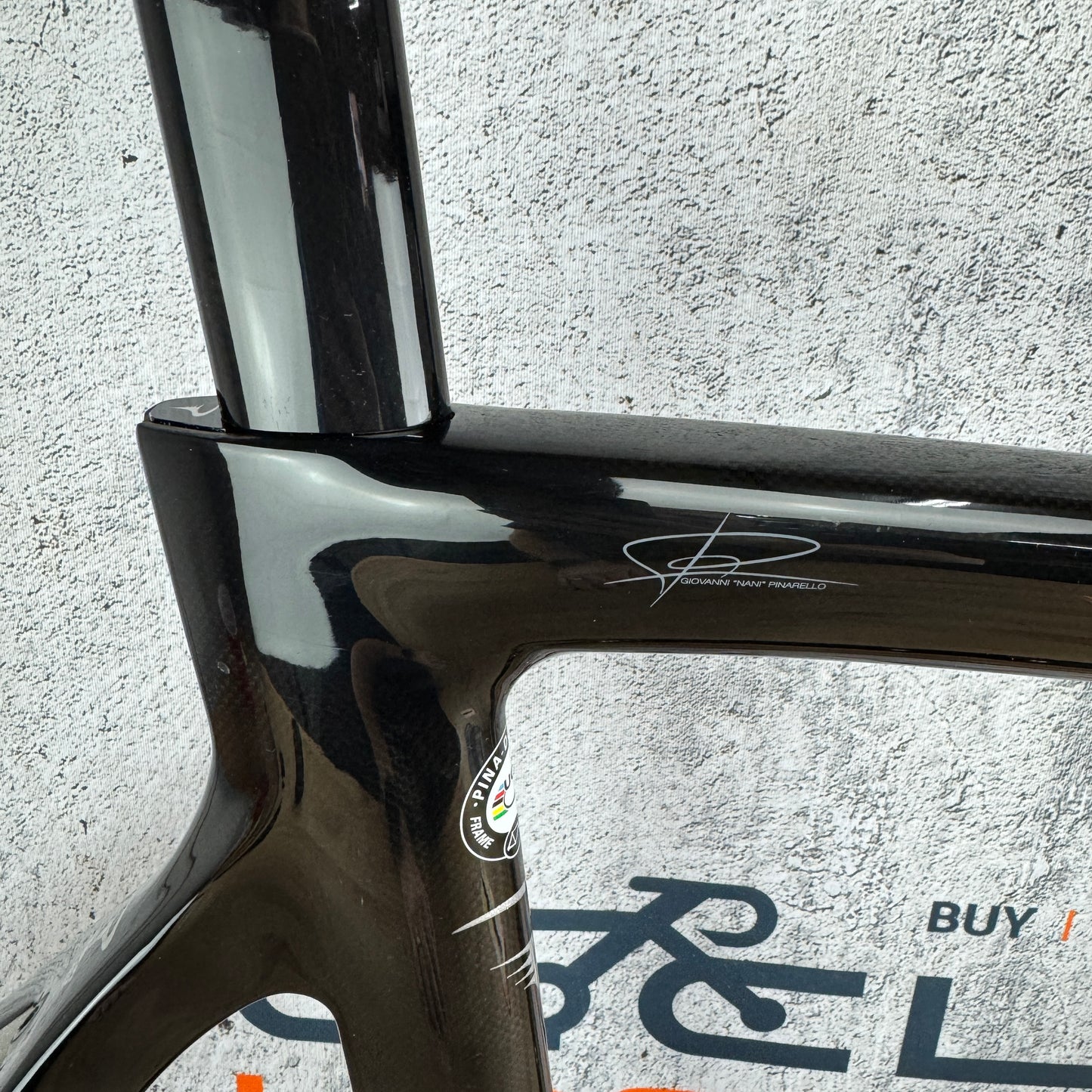 Pinarello Dogma F8 57.5cm Rim Brake Carbon Bike Frameset 700c 1846g