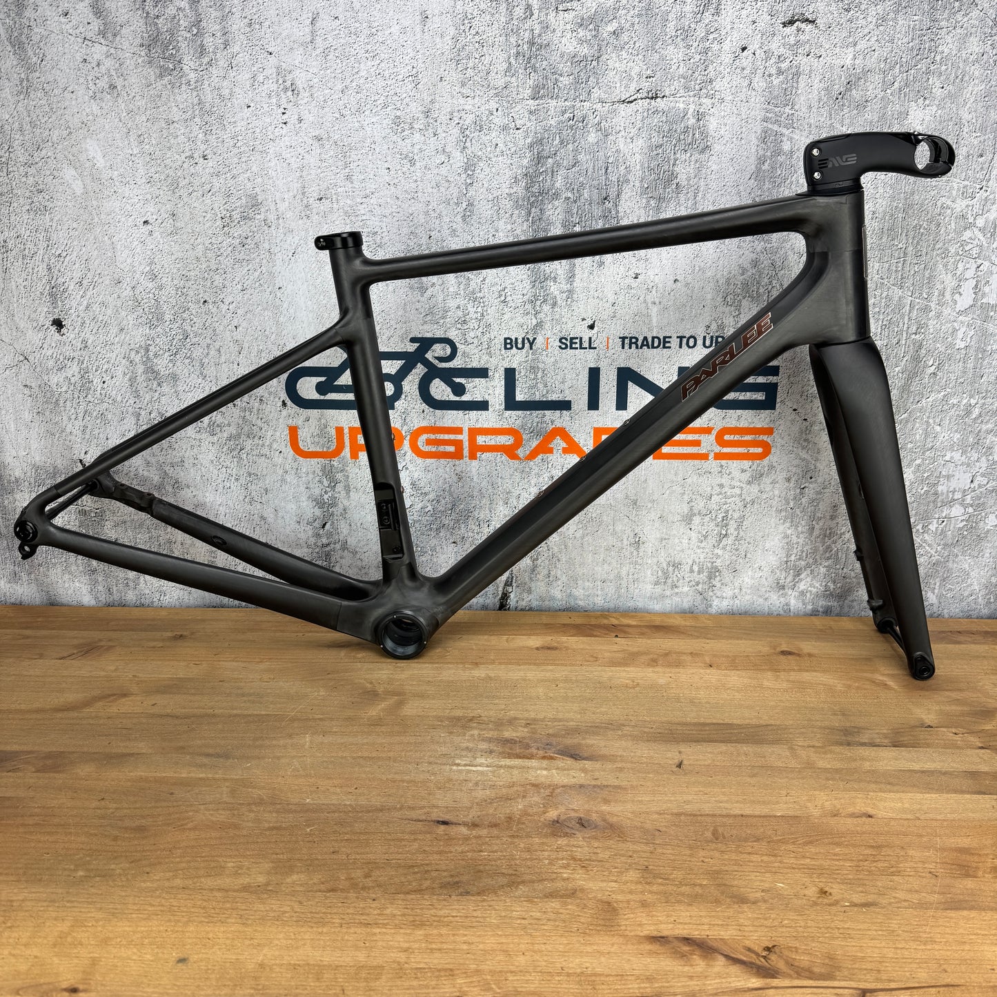2024 PARLEE Ouray Small Carbon UDH Disc Brake Frameset 700c + ENVE In-Route 1678g