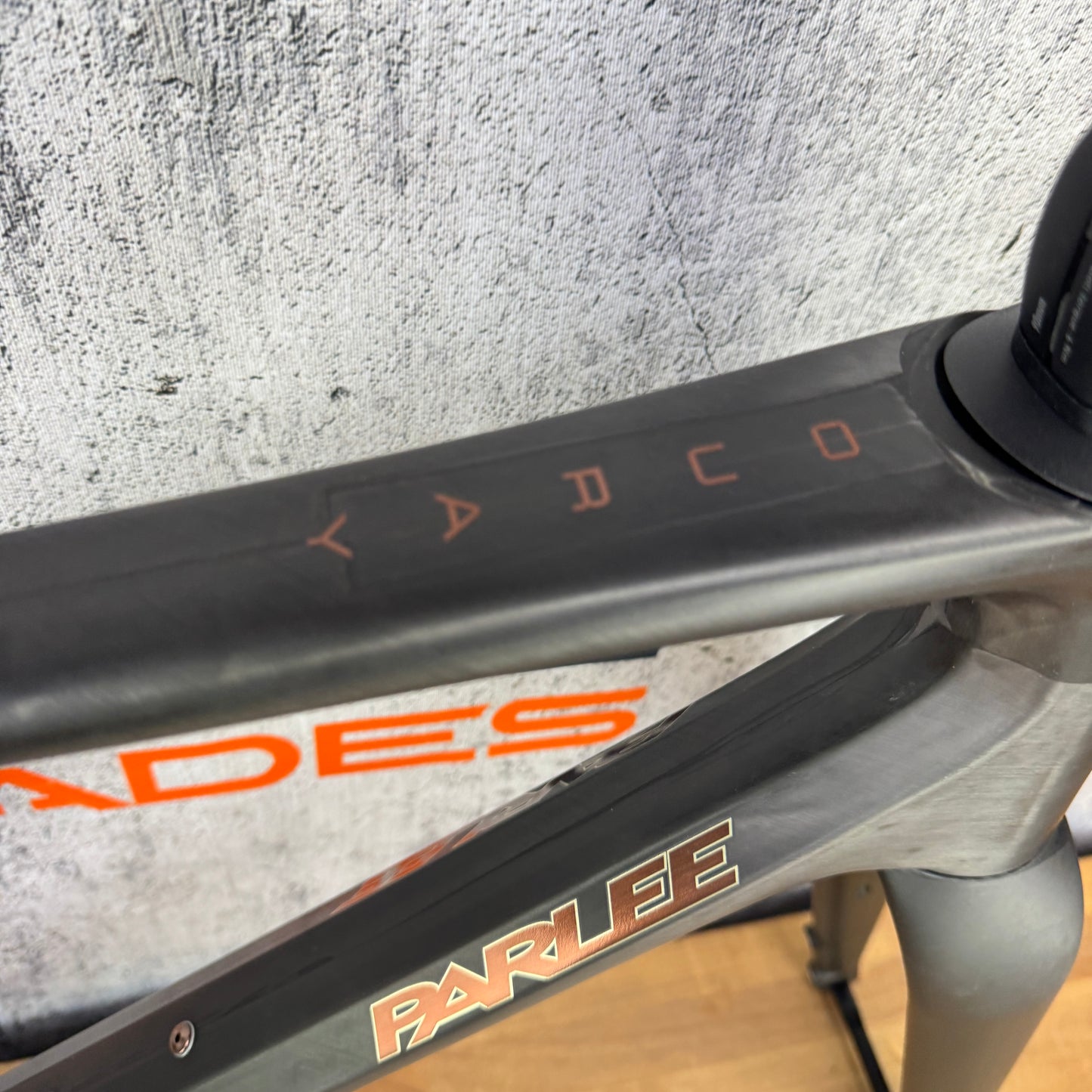 2024 PARLEE Ouray Small Carbon UDH Disc Brake Frameset 700c + ENVE In-Route 1678g