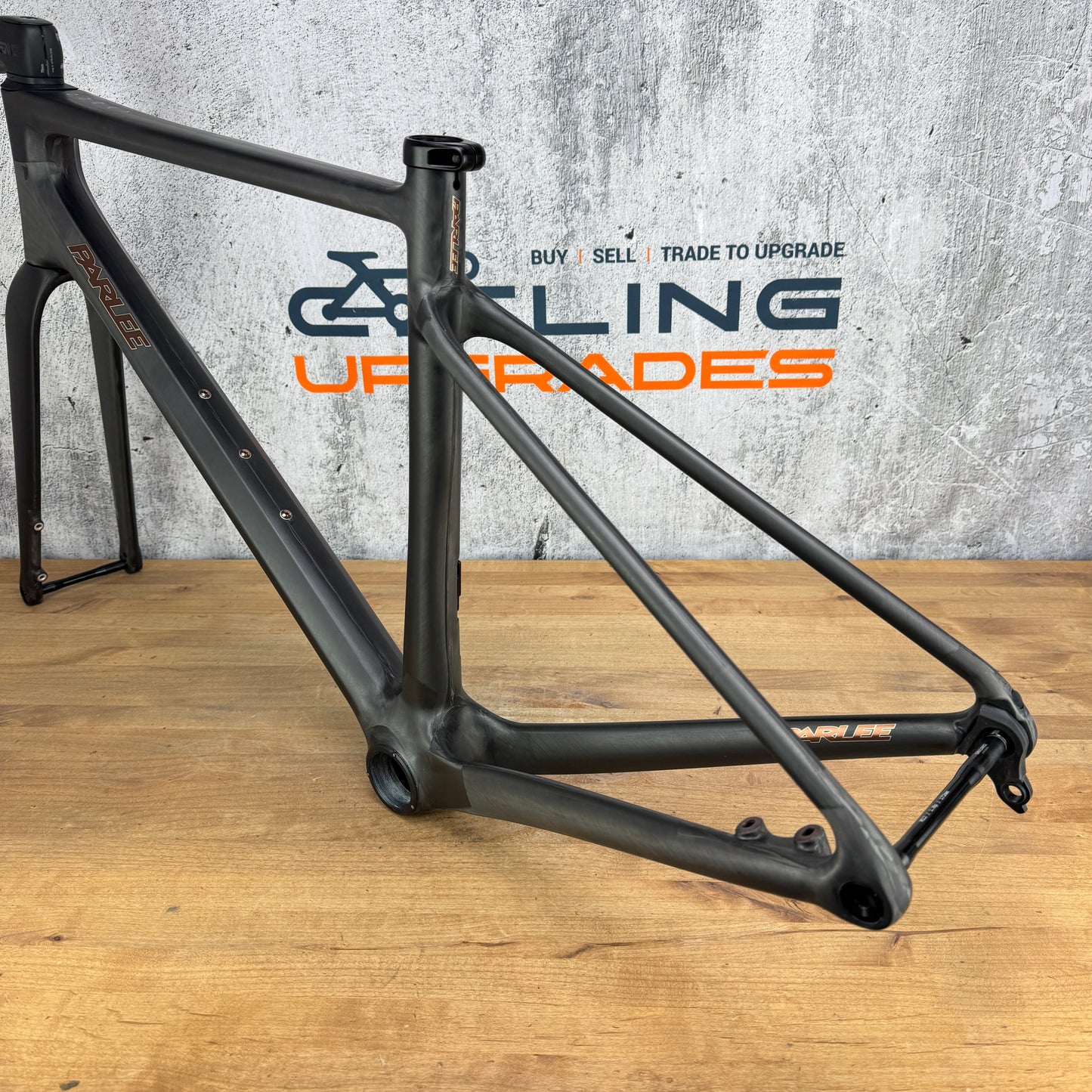 2024 PARLEE Ouray Small Carbon UDH Disc Brake Frameset 700c + ENVE In-Route 1678g