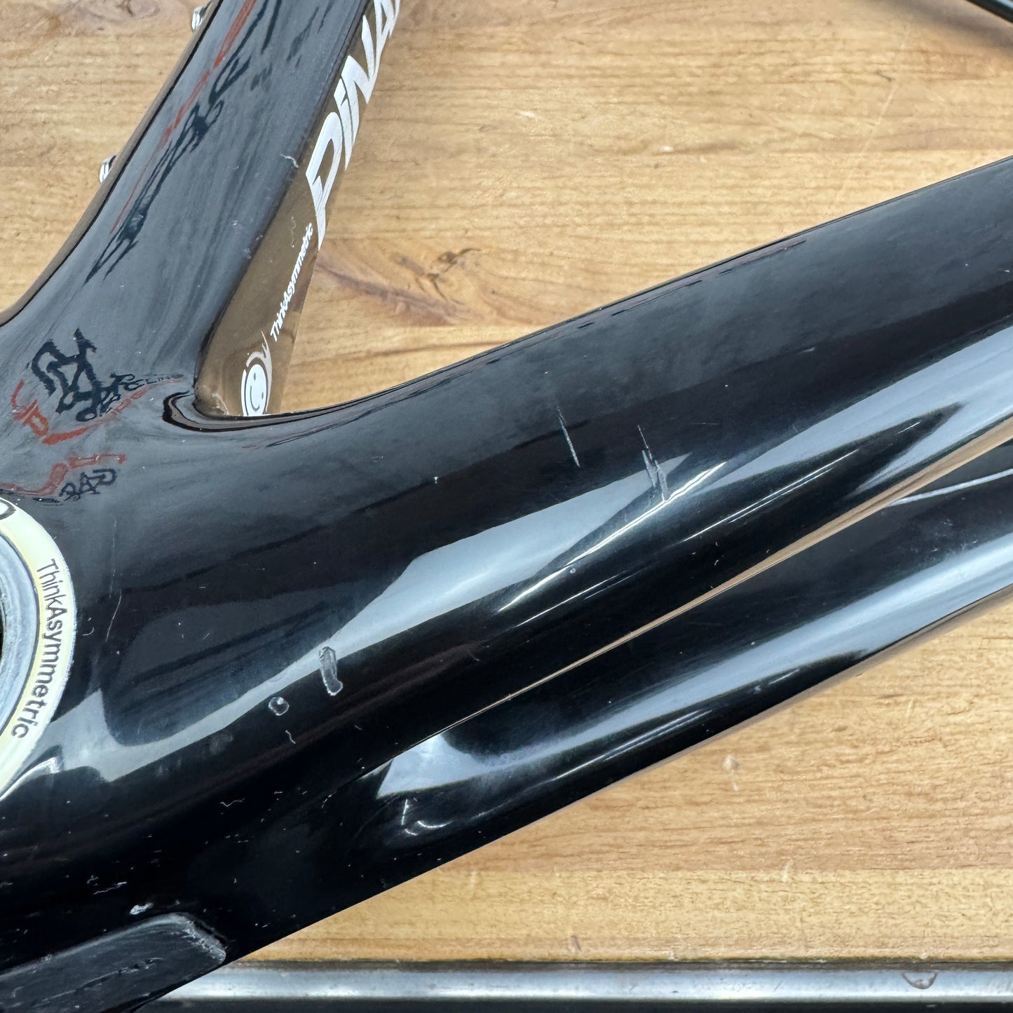 Pinarello Dogma F8 57.5cm Rim Brake Carbon Bike Frameset 700c 1846g