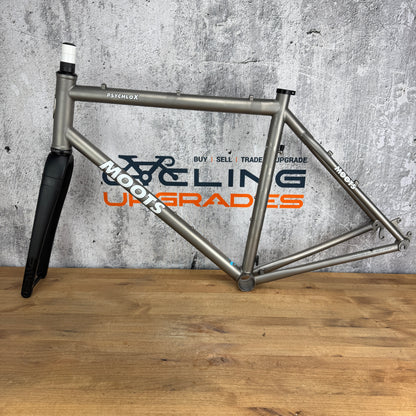 Low Mile! 2013 Moots Psychlo X 56cm Titanium CX Disc Frameset 700c Enve AR Fork