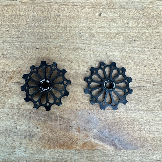 New! Extralite UltraPulley 12-12 Pulley Wheels Ceramic Bearings MSRP $175