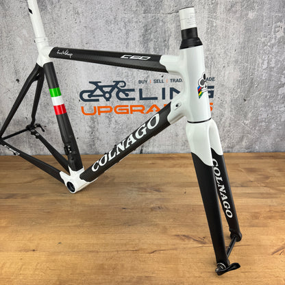 Low Mile! Colnago C60 52s (55cm TT) Disc Brake Carbon Frameset 700c 2088g PLWH