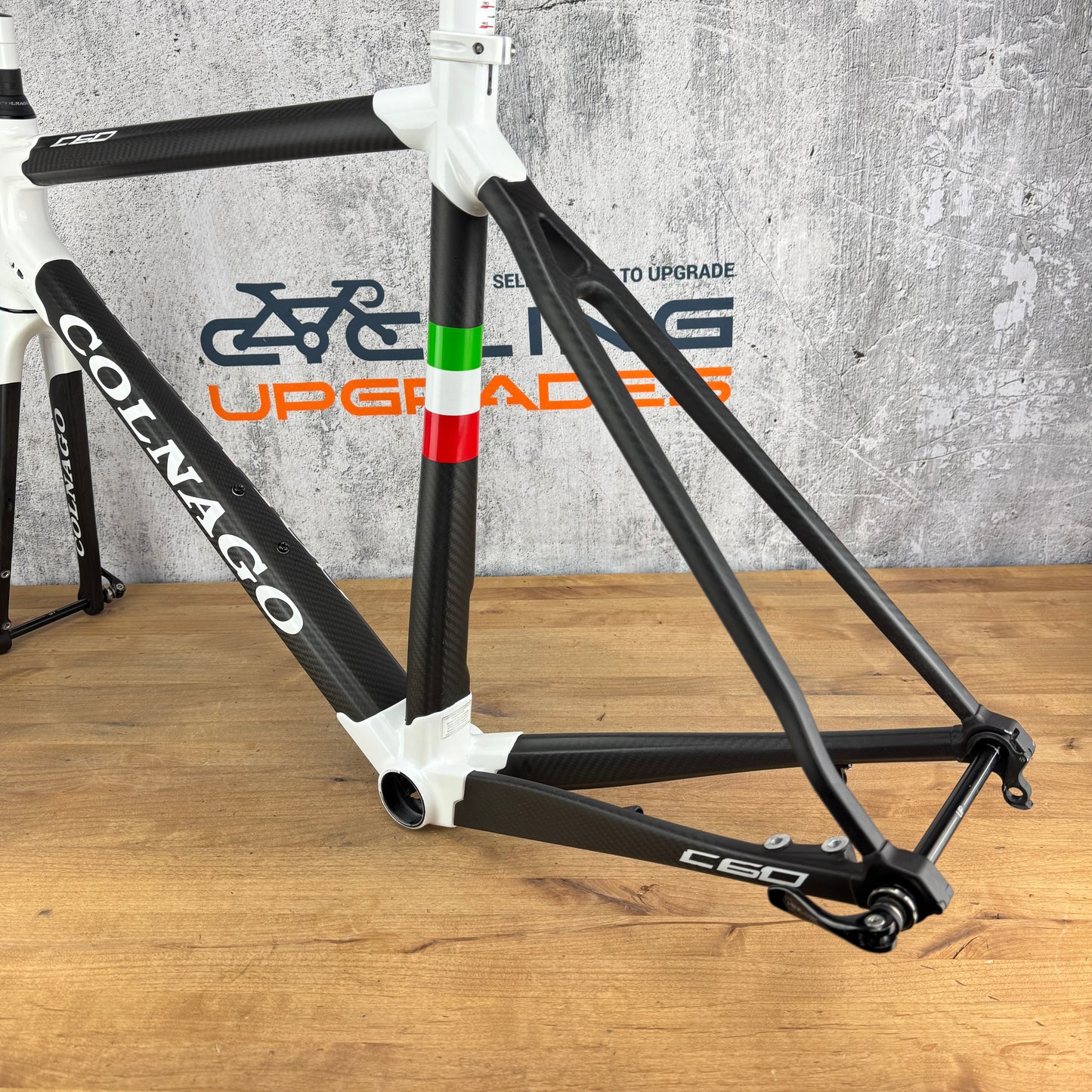 Low Mile! Colnago C60 52s (55cm TT) Disc Brake Carbon Frameset 700c 2088g PLWH