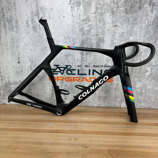 Low Mile! Colnago Y1RS YSBC World Champion Large Carbon Disc Frameset 700c 2635g