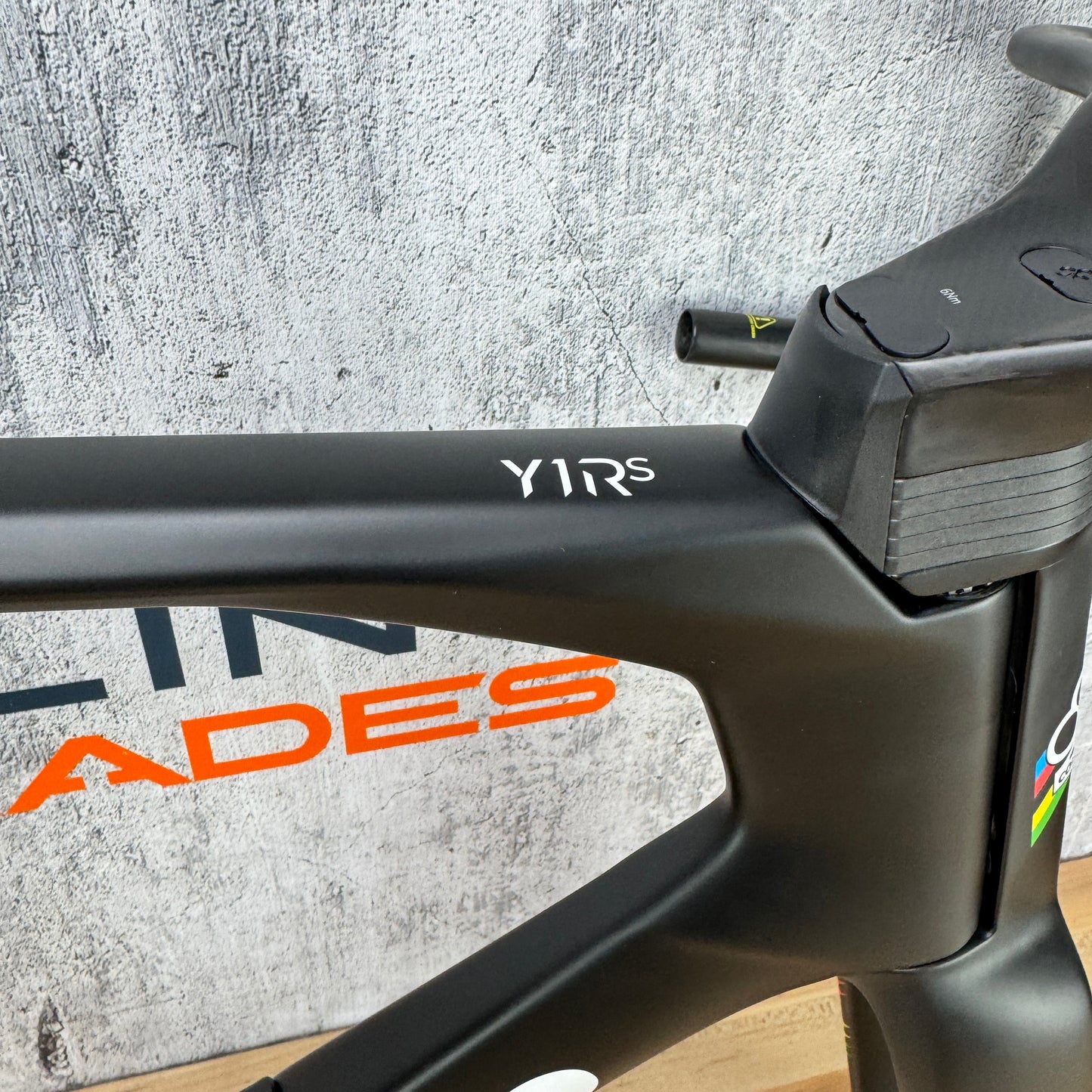New! Colnago Y1RS YSBC World Champion Large Carbon Disc Frameset 700c 2635g